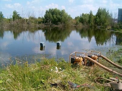 Осушение водоемов